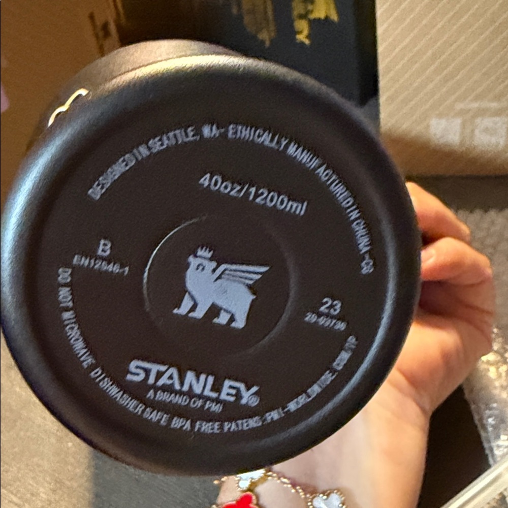 Stanley Black Hello Kitty Quencher Tumbler - Picture 6 of 7